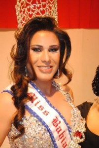 Suylla, vencedora do Miss Bahia 2010.