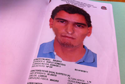 Polícia divulga o retrato-falado do suspeito de duplo homicídio na Oscar Freire.