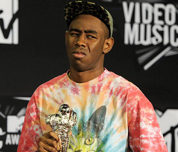 O rapper Tyler, the Creator recebe estatueta; grupo gay denunciou a MTV por lhe conceder pr�mio  