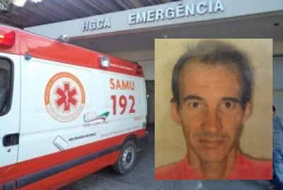 O prof Mauro Pires, cruelmente assassinado na Bahia.