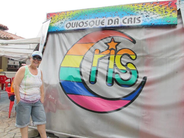 Cris montou o negócio sem pensar que seria sucesso para o público LGBTS (Foto: Anna Gabriela Ribeiro)