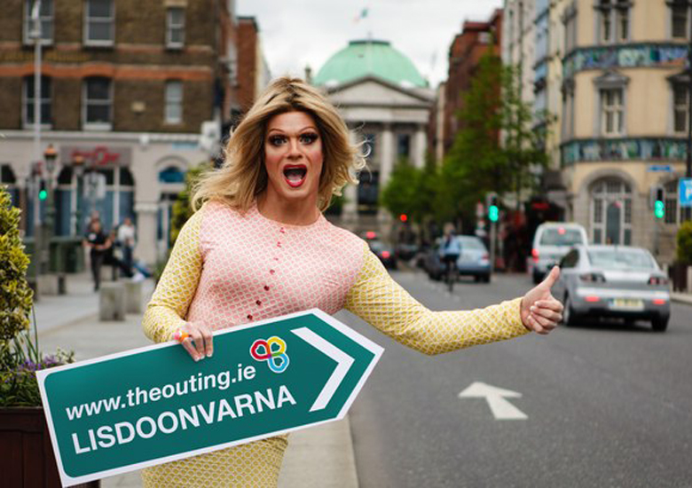 cone gay na Irlanda, a drag queen Panti vai apresentar programao para a comunidade gay