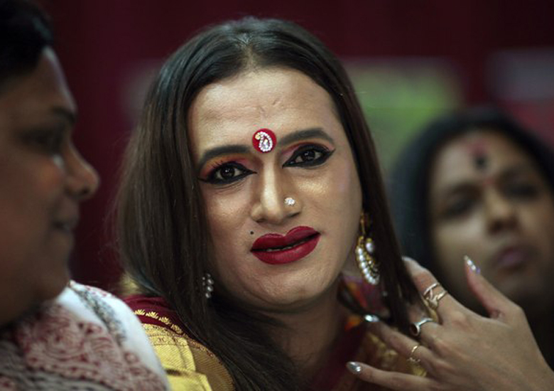 A Suprema Corte da ndia reconheceu os transexuais como terceiro gnero sexual.
