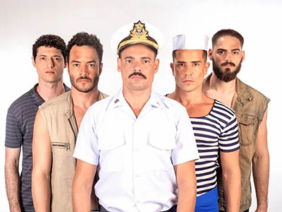 Tenente tenta controlar desejo por marinheiro em pe&ccedil;a que estreia no Rio