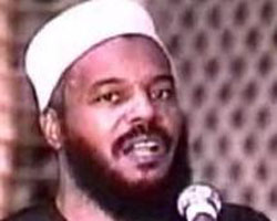 O isl�mico radical Ameena Abu Bilal Philips, expulso da Alemanha.