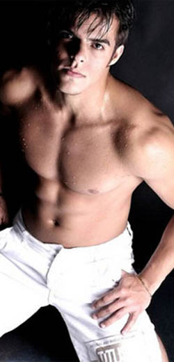 Lucas Paniago, 19, modelo e instrutor musical, MS