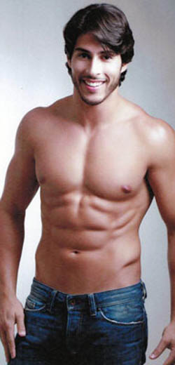 Bruno Santos, 26, modelo, Amap�