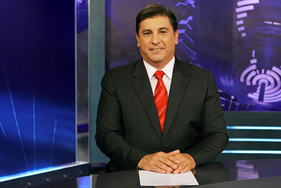 Carlos Nascimento � v�tima de assalto em SP.