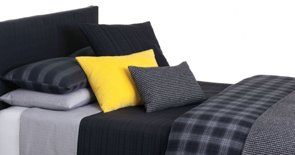 Pe�as para cama, mesa e banho s�o discretas e clean