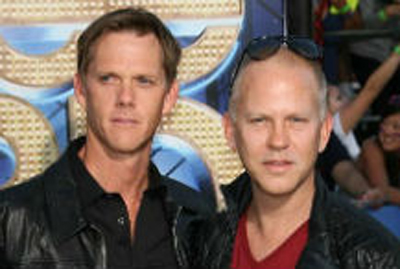 Ryan Murphy (<em>dir</em>) e seu companheiro, David Miller