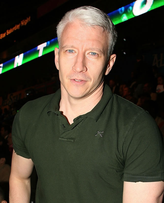 Anderson Cooper saiu do armrio em julho do ano passado.