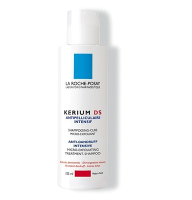 Xampu anticaspa, La Roche-Posay. Atua contra a dermatite seborreica, renovando as clulas do couro cabeludo por meio de uma microesfoliao; R$ 57,90, SAC: 0800 701 1552. Preo pesquisado em maio de 2013 e sujeito a alterao.