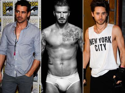 Site re�ne frases e fotos que apontam para os homens mais 'bem dotados' de Hollywood