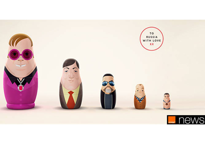 Grandes ingleses, podem se tornar pequenas bonequinhas russas. � s� ter talento.