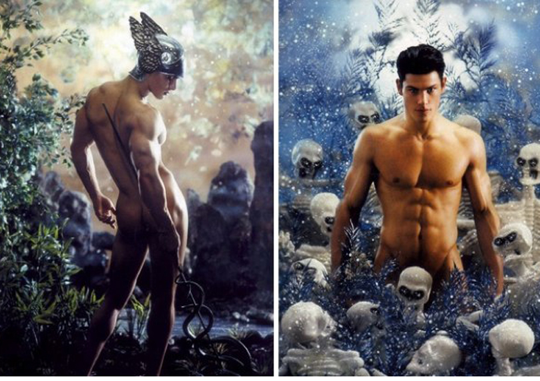 Os homens de Pierre et Gilles s�o heroicos e atl�ticos