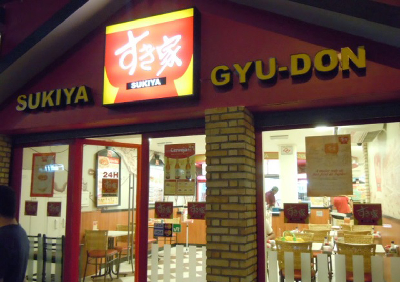 Restaurante Sukiya, na Rua Augusta, em S�o Paulo, onde ocorreu uma agress�o homof�bica </p><p>