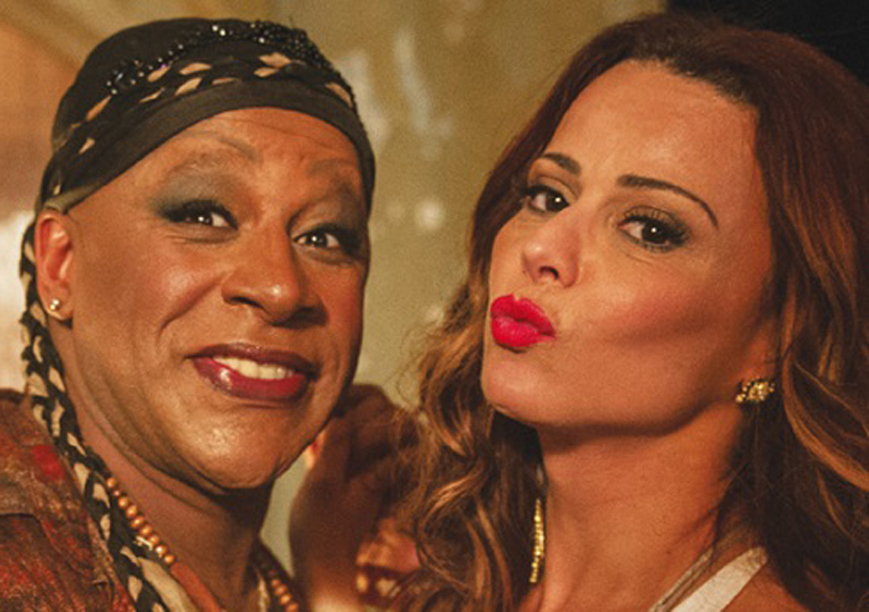 Ailton Gra�a e Viviane Ara�jo, que interpretam Xana e Nan�: os dois v�o se casar.