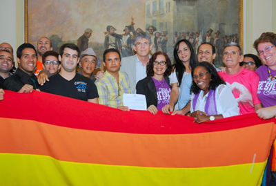 Governo da Para�ba com o movimento LGBT.