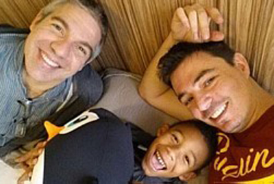 Gilberto Scofield Jr, PH e Rodrigo Barbosa: �Somos uma fam�lia como qualquer outra fam�lia do pa�s�.