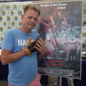 Ator Mark Patton participa da Comic-Con, em San Diego (Estados Unidos).