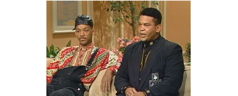 Will Smith e Benny Medina em cena de Um Maluco no Pedao