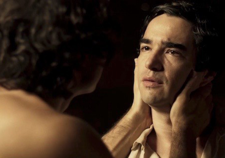 Ricardo Pereira (Tolentino) com Caio Blat (Andr�) em cena exibida na �ltima ter�a (21)