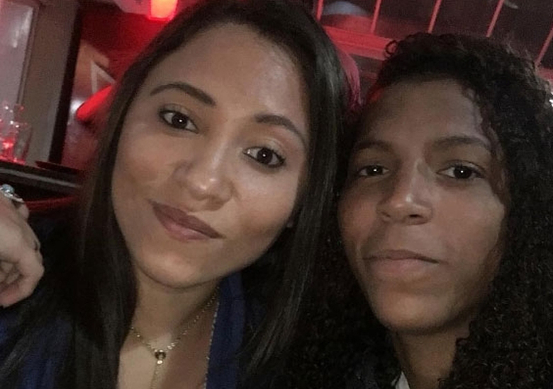 Rafaela e Thamara est�o juntas h� cerca de tr�s anos.