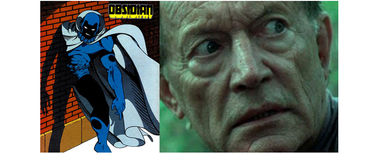 Manto Negro e o ator Lance Henriksen
