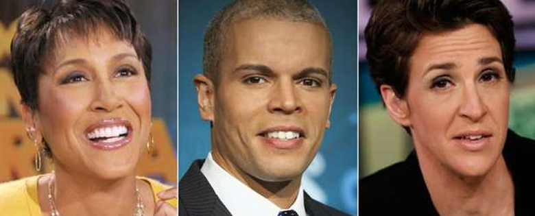 Robin, Gutierrez e Rachel: jogo aberto na imprensa