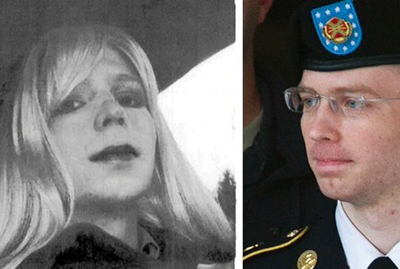 Chelsea Manning, conhecida anteriormente com o nome de Bradley Manning