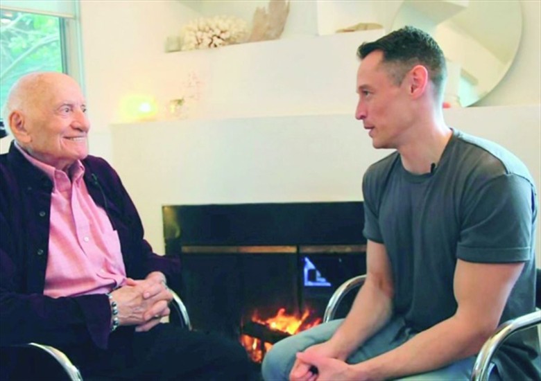 Liberdade. Roman Blank, 95, sobrevivente do Holocausto e que ficou 60 anos casado, conta ao youtuber Davey Wavey sobre a decis�o de se revelar homossexual