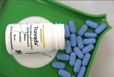 Plula do medicamento Truvada, usado na profilaxia pr-exposio (PrEP) contra o HIV.