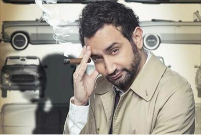 O apresentador franc�s Cyril Hanouna