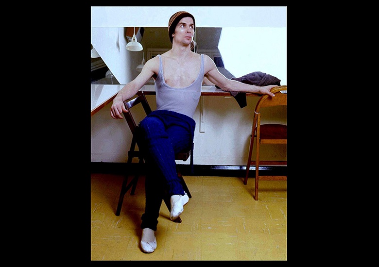 Bailarino Rudolf Nureyev em 1974.