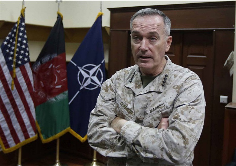 O chefe do Estado Maior Conjunto dos Estados Unidos, o general Joseph Dunford