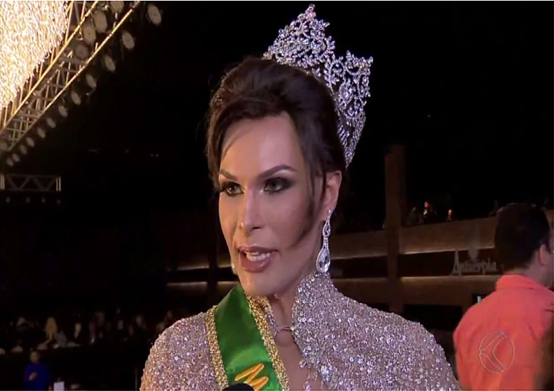 Guiga Barbieri, representante de Minas Gerais, foi eleita Miss Brasil Gay.