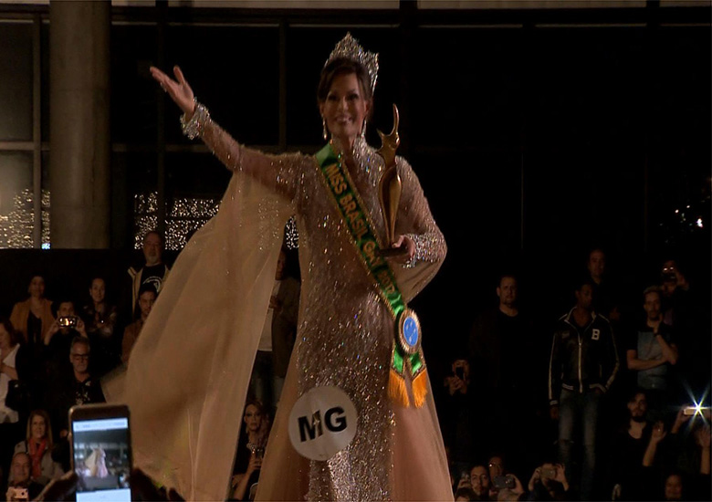 Guiga Barbieri, representante de Minas Gerais, foi eleita Miss Brasil Gay.